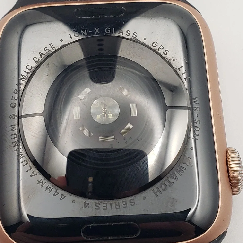Apple Watch Series 4 Smartwatch Unisex 44mm Rose Gold GPS Cellular LTE A1976